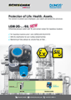 LGW-2G-…-SIL Differential pressure switch with SIL classification and contact output for air flow/fan monitoring in hazardous locations (ATEX)