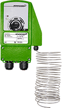 Binary, industrial frost protection thermostat InBin-FR.. for safe area